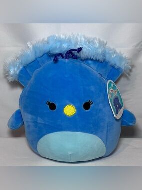 Squishmallows Priscilla Peacock 8” Plush